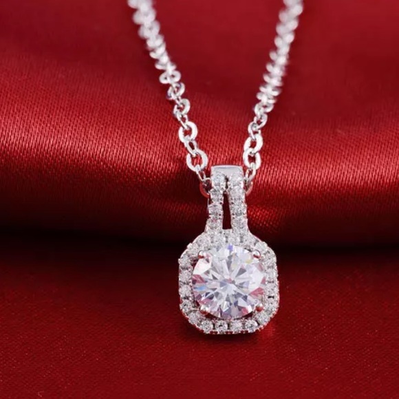 💙Sterling Silver Pendant Necklace - Picture 4 of 4